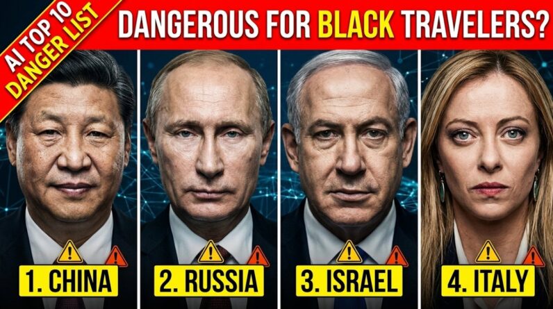 Blacks Beware - AI Named 10 Countries Black People Should NEVER Visit Alone
